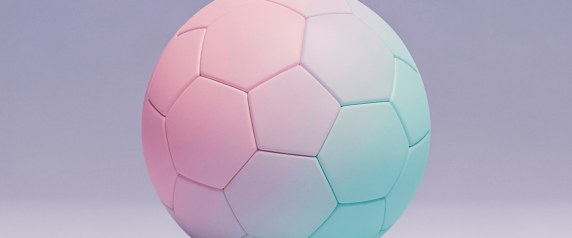 Football visual from Ticombo's current World Cup campaign